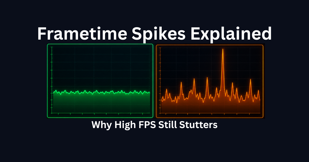 Before and after comparison showing low FPS fixed on high-end gaming PC - 45 FPS to 144 FPS improvement